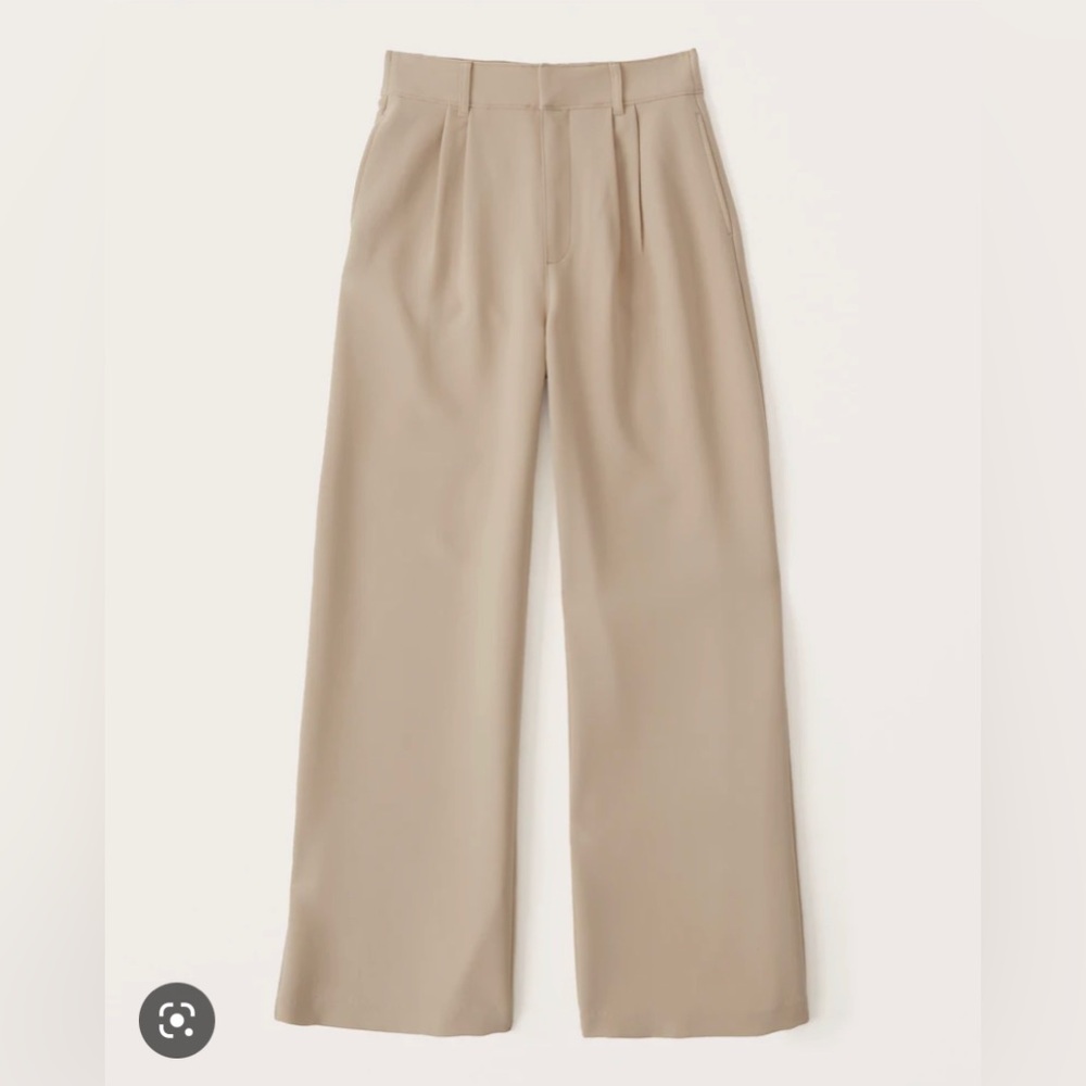Abercrombie Tailored Wide Leg Pant XS short NWT